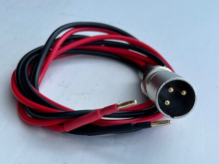 Universal Kabel rund mit 2 mm Kontaktfahnen (u.A geeignet f&uuml;r QWIC Akkus)