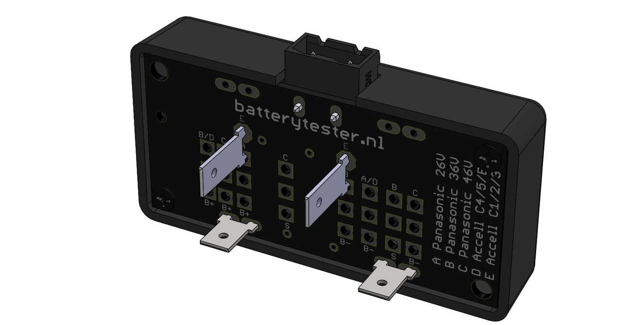 Sparta E-Motion accu testen - batterytester
