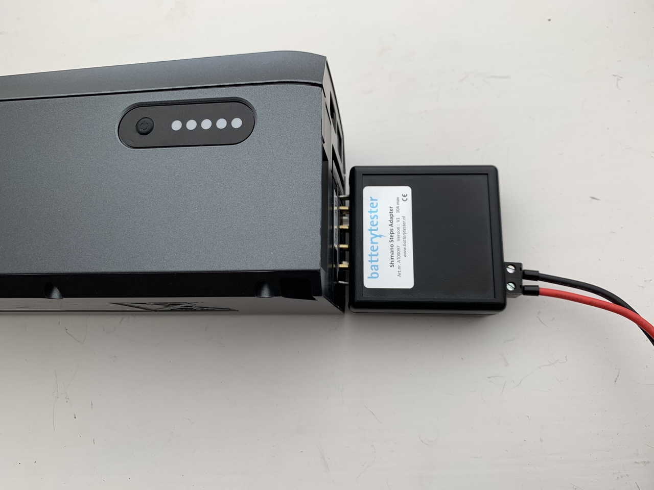 Shimano steps Adapter batterytester